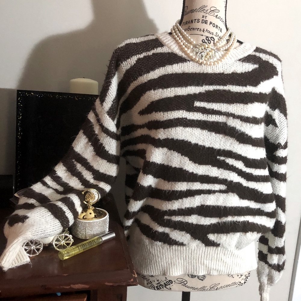 Zebra sweater